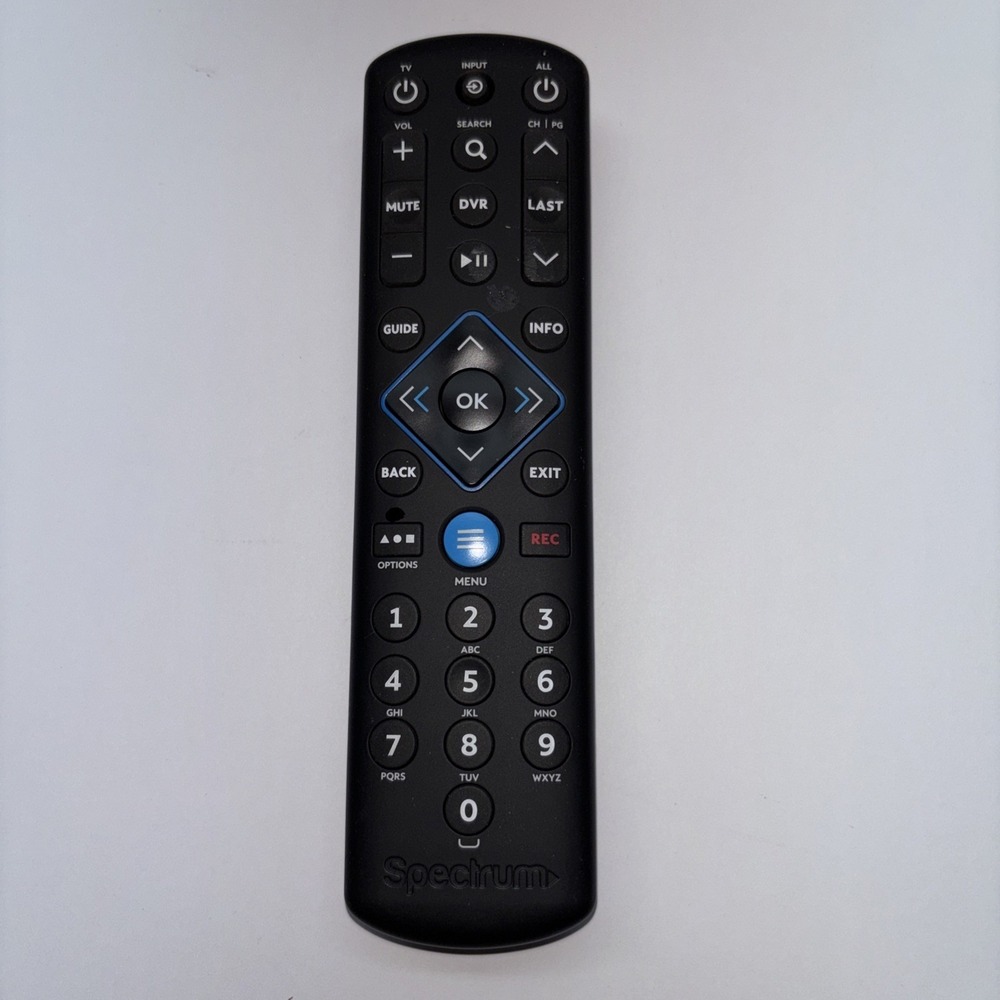 SPECTRUM Cable Universal Remote Control SR-002-R TV & Audio Control Tested